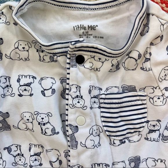 Little Me Baby Boy Footie - Picture 3 of 5